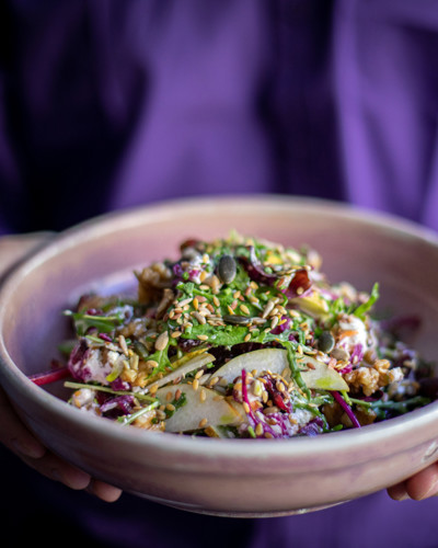Best Lunch in Kilkenny City - Holding a Fresh Bowl of Salad