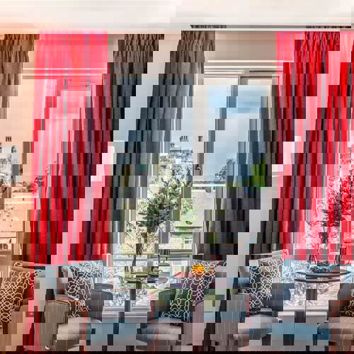 Hotel Rooms with Castle View - Hotel Room Window and Seating