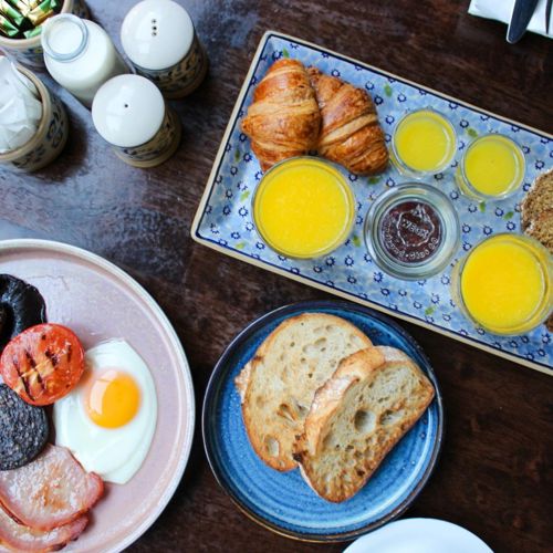 Breakfast in Kilkenny - Plate of Full Irish Breakfast