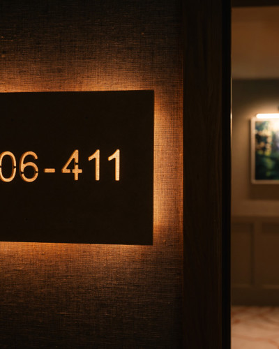 Luxury Hotel in Kilkenny - Hotel Room Numbers Sign