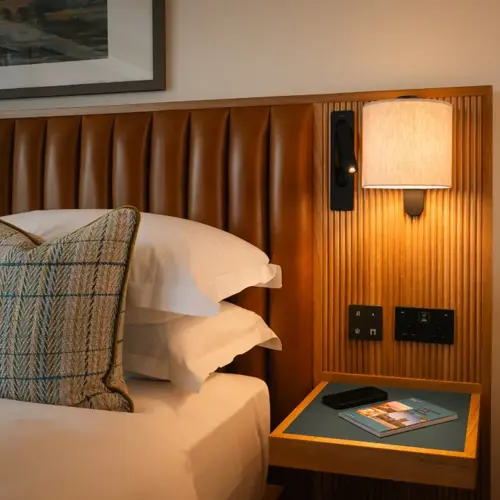  Kilkenny Suite at Pembroke Hotel - Bedside Table and Pillows